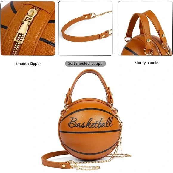 Basketball Purse - Picture 6 of 6